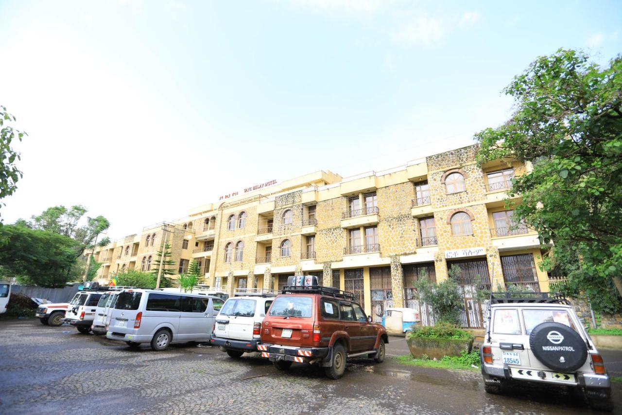 Taye Belay Hotel 贡德尔 外观 照片